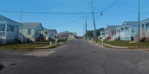 image of smaller homes in a neighborhood